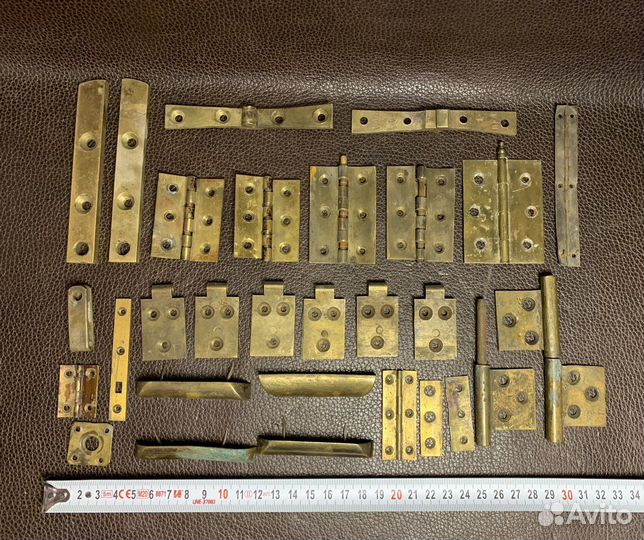 Старинные мебельные петли. За всё