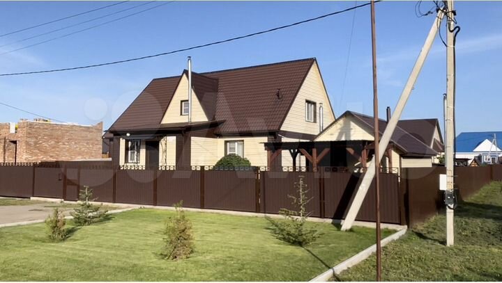 Дом 204 м² на участке 11 сот.