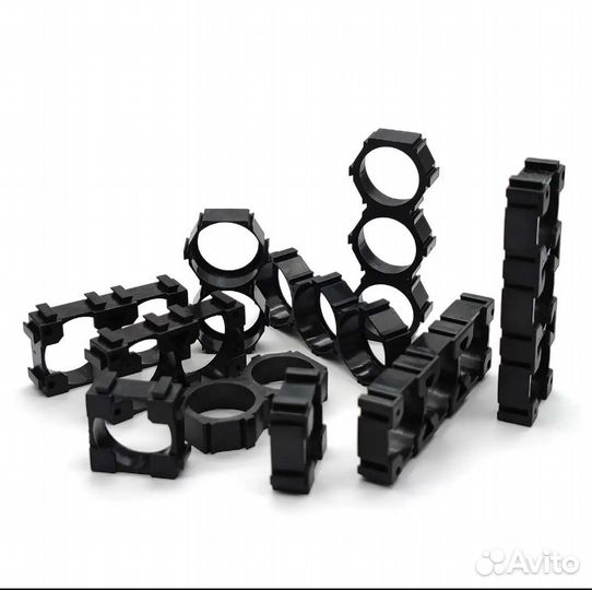 Крепление для аккум.18650Диаметр: 18,4 мм, 18 шт