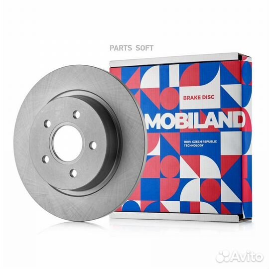 Mobiland 416202330 416202330 диск тормозной задний