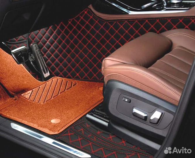 3D Коврики Audi Q7 из Экокожи