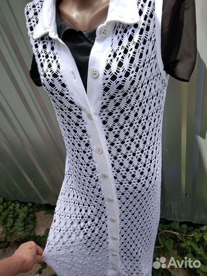 Кардиган ажурный