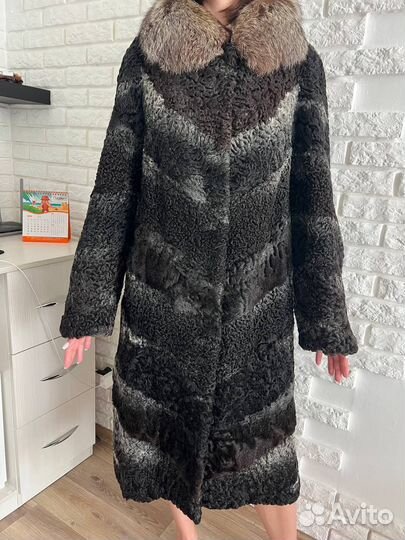 Шуба из каракуля