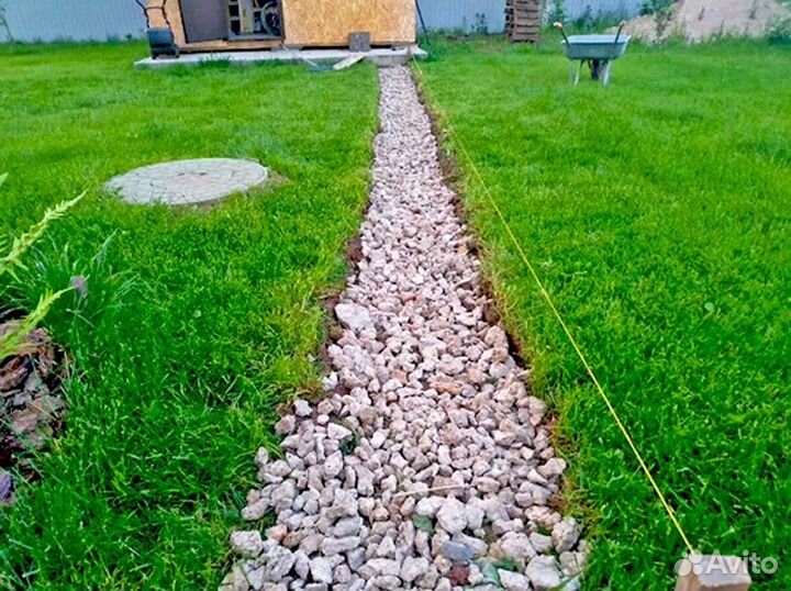 Щебень. Фал