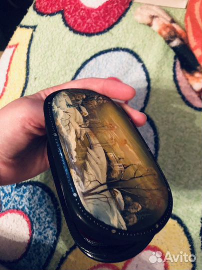 Шкатулка Федоскинское