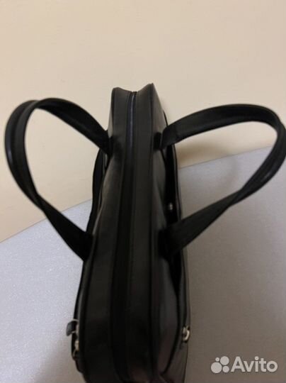 Мужской кожаный портфель италия