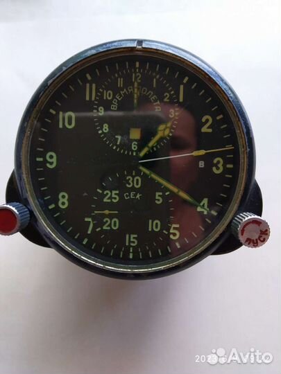 Часы авиационные ачс 1м