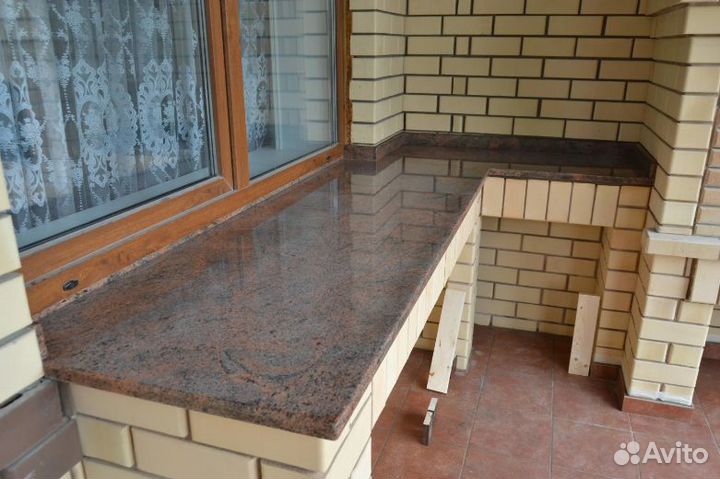 Столешница для барбекю зоны