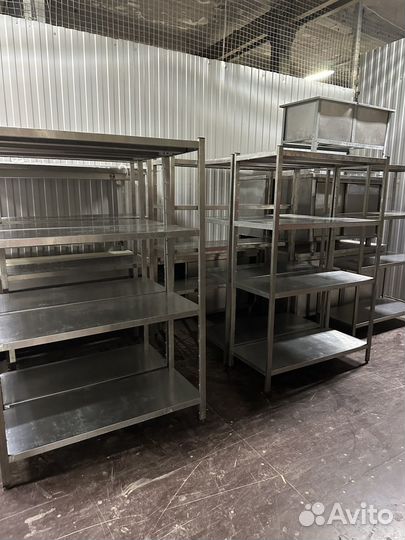 Стеллаж из нержавейки