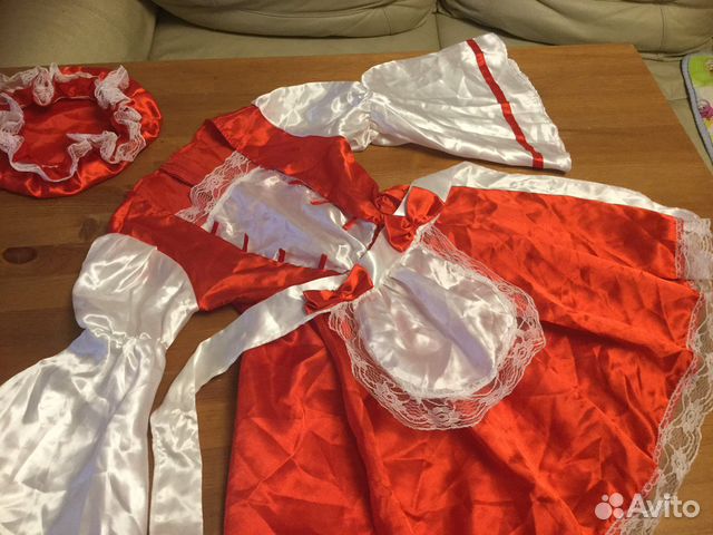 Костюм красной шапочки