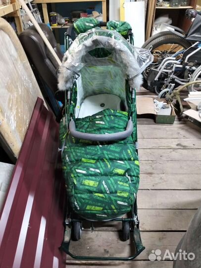 Санки коляска ника 7 8