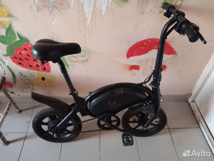 Электровелосипед бу на запчасти