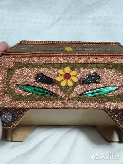 Шкатулка-Ларец СССР для украшений
