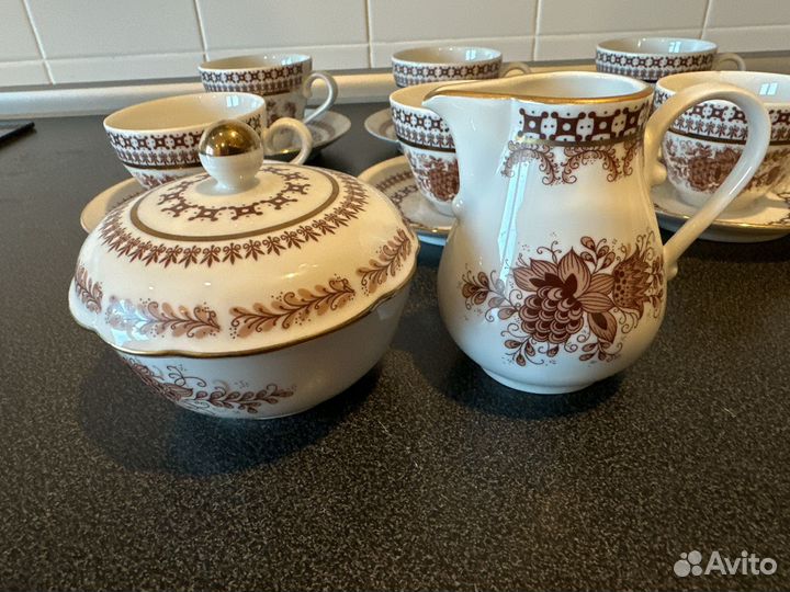 Кофейный сервиз гдр kahla