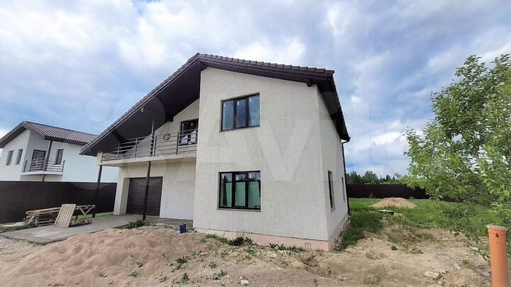 Коттедж 125 м² на участке 11 сот.