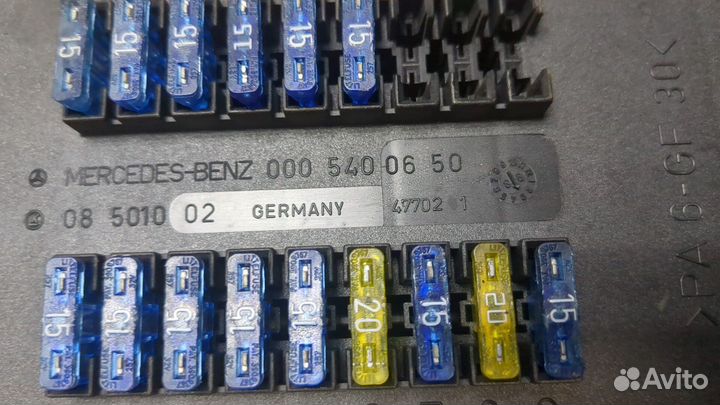 Блок предохранителей Mercedes Vito W638, 1998