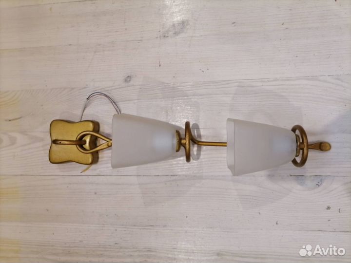 Настенный светильник бра бронза