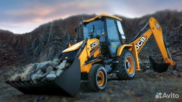 Экскаватор погрузчик jcb 4cx turbo гидлромолот