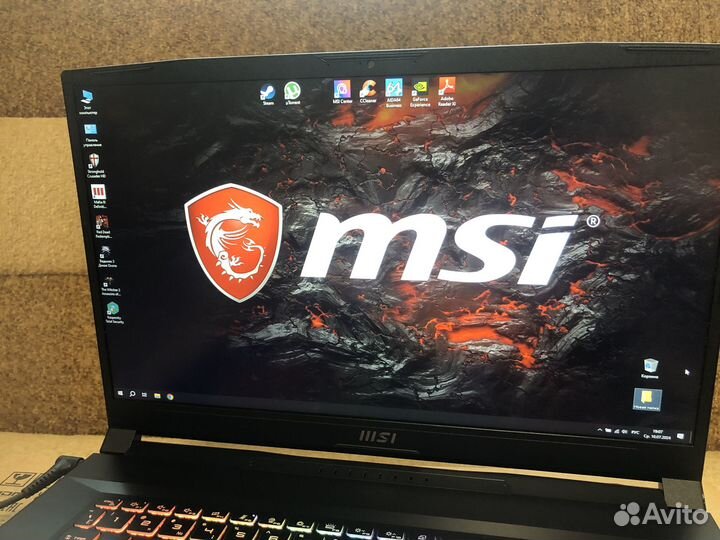 Игровой ноутбук MSI katana 17 b12v