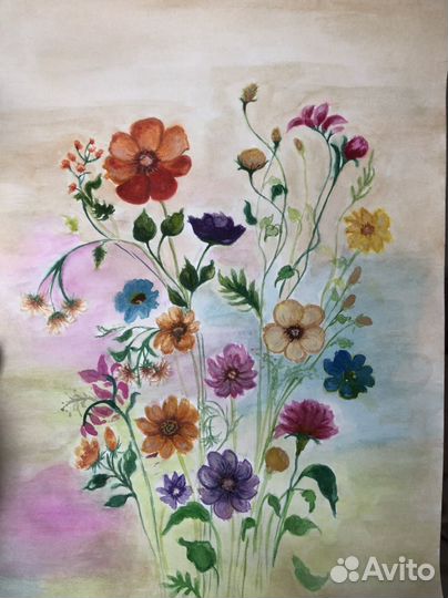 Картина цветы