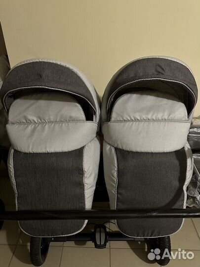 Коляска для двойни Indigo