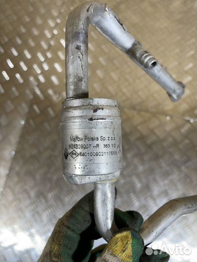 Трубка кондиционера Renault Sandero 2009 2014