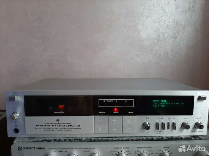 Яуза мп 221С-2, Кассетная дека