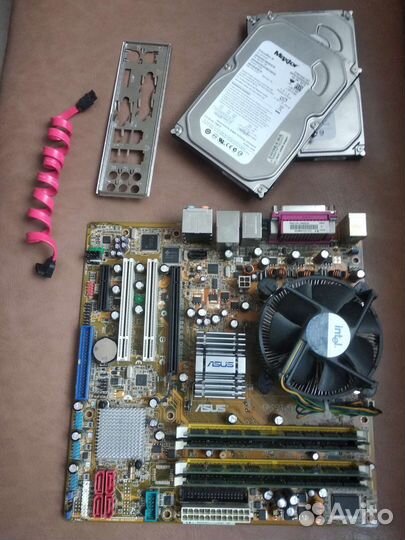 Материнская плата asus p5b - vm