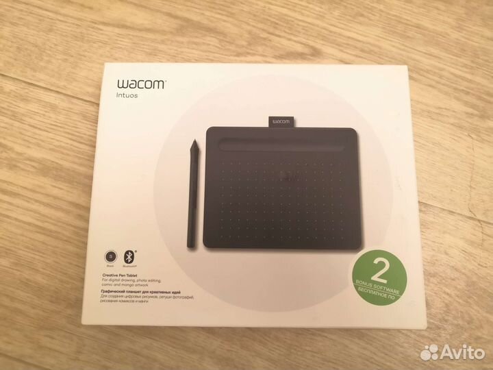 Графический планшет Wacom Intuos S (CTL-4100WL)