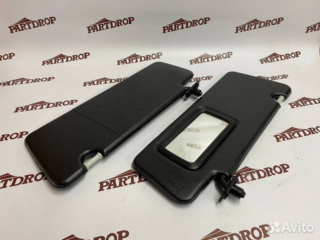 Козырьки солнцезащитные черные Приора 2170 - 72