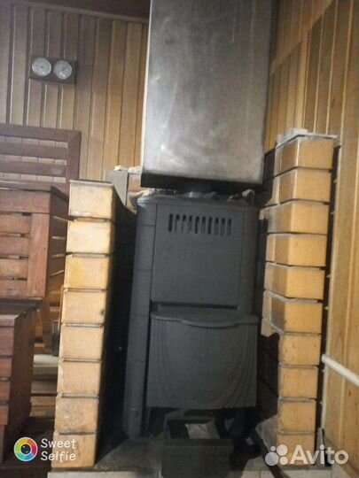 Баня на дровах-сауна -с бассейном