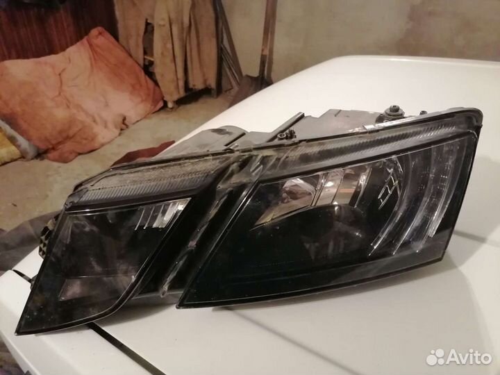 Фара левая skoda octavia a7