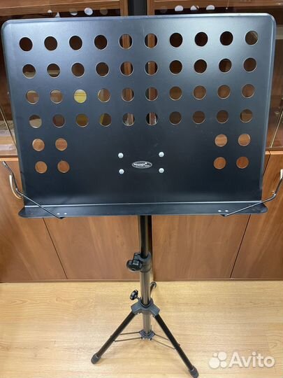 Пюпитр оркестровый brahner MS-24/BK усиленный