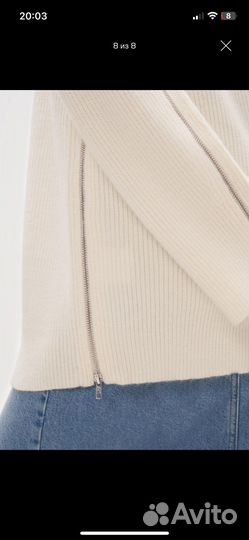 Свитер белый женский 42-44 toptop