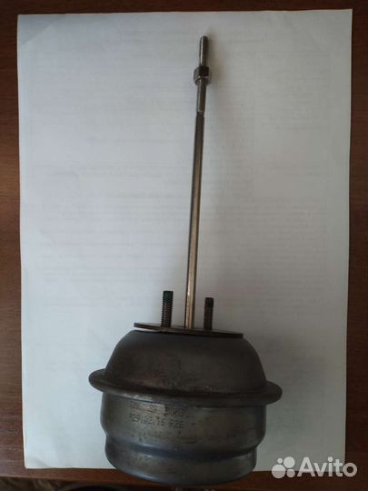 Вакуумный актуатор турбины на mercedes