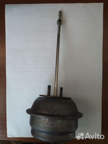 Вакуумный актуатор турбины на mercedes