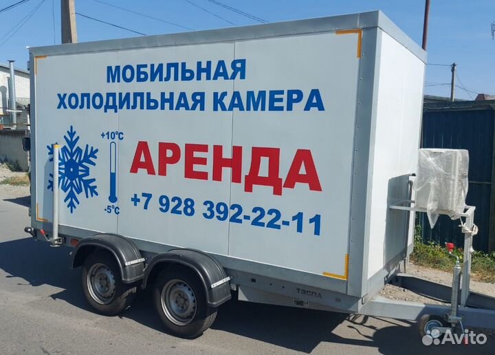 Аренда холодильника-прицепа