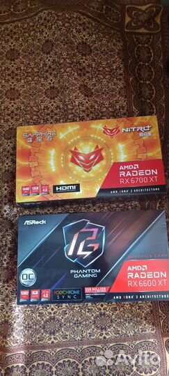 Видеокарта radeon rx 6600 xt и RX 6700 xt