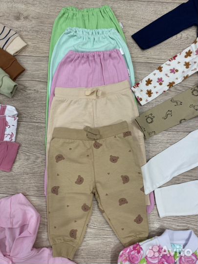 Новые детские вещи размеры 62-80
