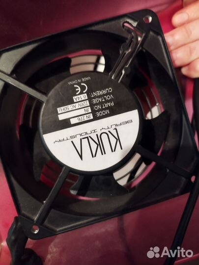 Пылесос для маникюра, вентилятор