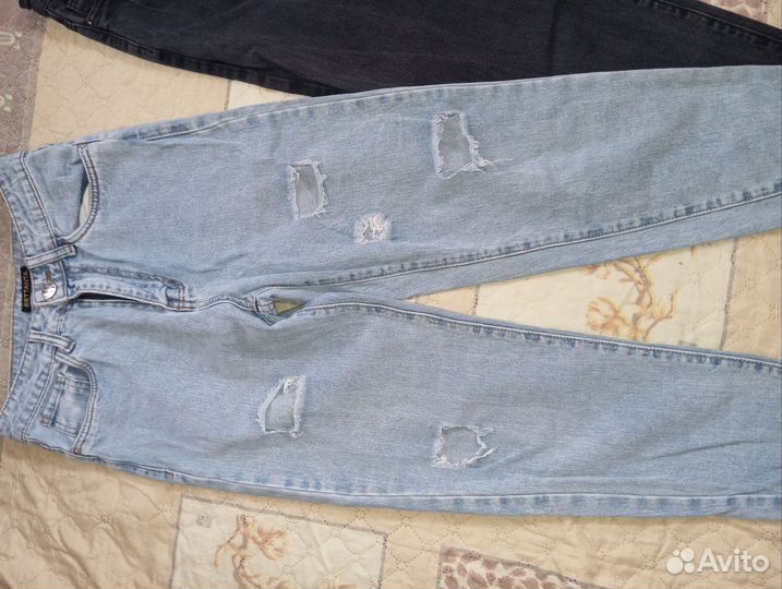 Джинсы мом женские 44 46