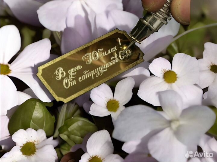 Роза в колбе Deluxe Оранжевая