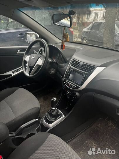 Hyundai Solaris 1.6 МТ, 2014, 139 400 км