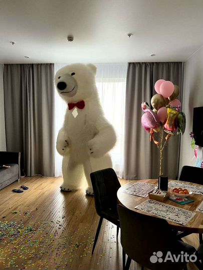 Белый медведь аниматор