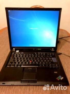 IBM Think Pad T60 Lenovo ноутбук рабочий