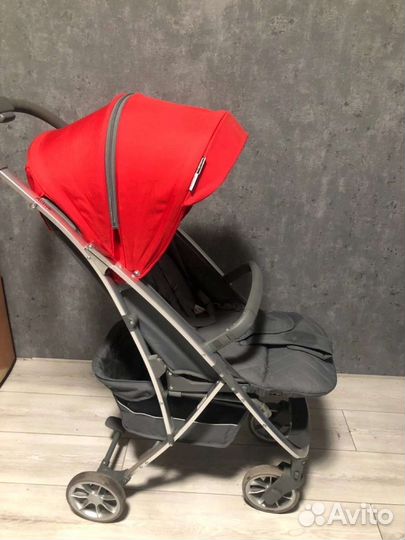 Прогулочная коляска bebyton active red