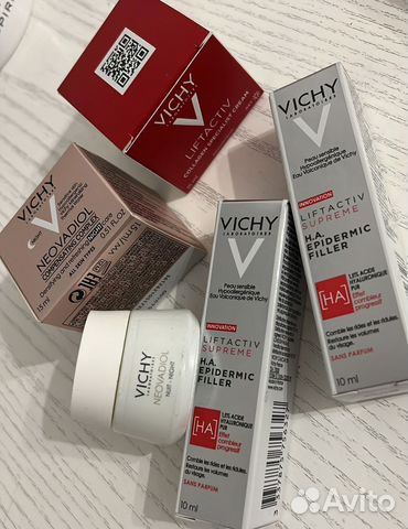Vichy, La roche posay крем, сыворотка, гель