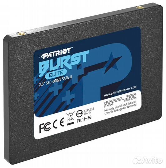 Твердотельный накопитель Patriot 120 Gb memory BUR