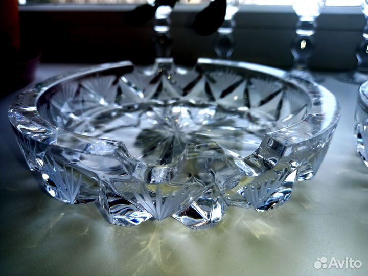 Хрустальные пепельницы СССР