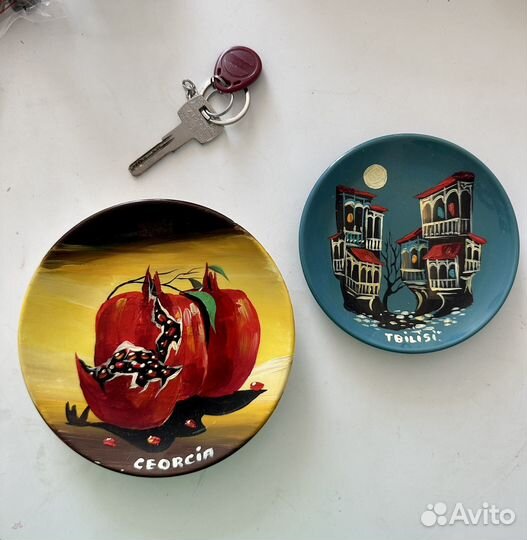 Тарелки керамические декор